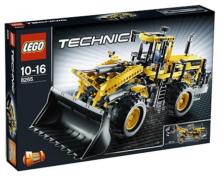 8265 Front Loader (Retired) LEGO TECHNIC product image 1, provided for visual reference and product detail review