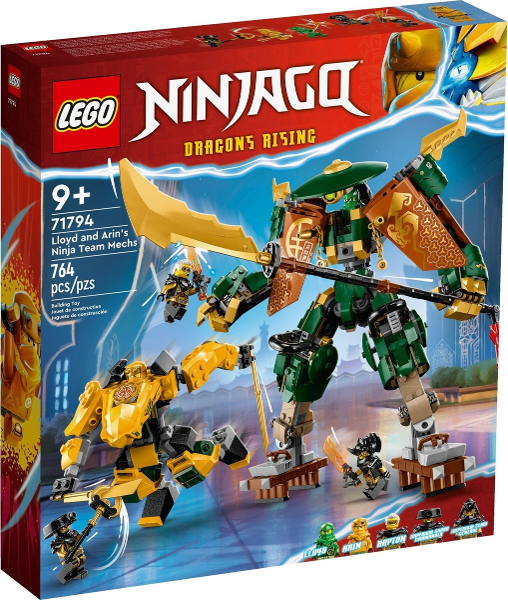 71794 Lloyd and Arin's Ninja Team Mechs (Retired) LEGO Ninjago product image 1, provided for visual reference and product
