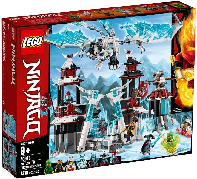 70678 Castle of the Forsaken Emperor (Retired) LEGO Ninjago product image 1, provided for visual reference and product