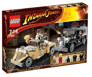 7682 Shanghai Chase (Retired) LEGO Indiana Jones product image 1, provided for visual reference and product detail review
