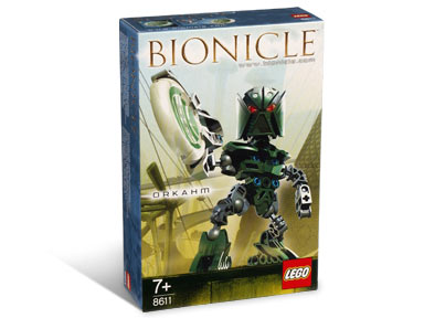 8611 Orkahm (Retired) LEGO BIONICLE product image 1, provided for visual reference and product detail review
