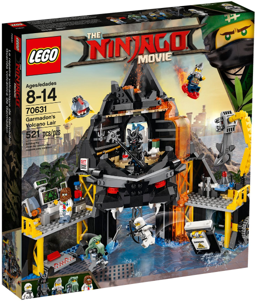 70631 Garmadon's Volcano Lair (Retired) LEGO The LEGO Ninjago Movie product image 1, provided for visual reference and