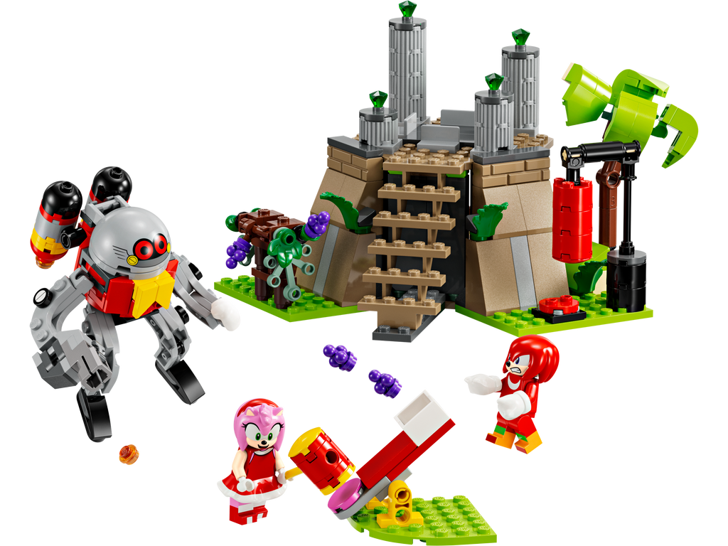 76998 Knuckles and the Master Emerald Shrine (Retired) LEGO Sonic product image 2, provided for visual reference and product