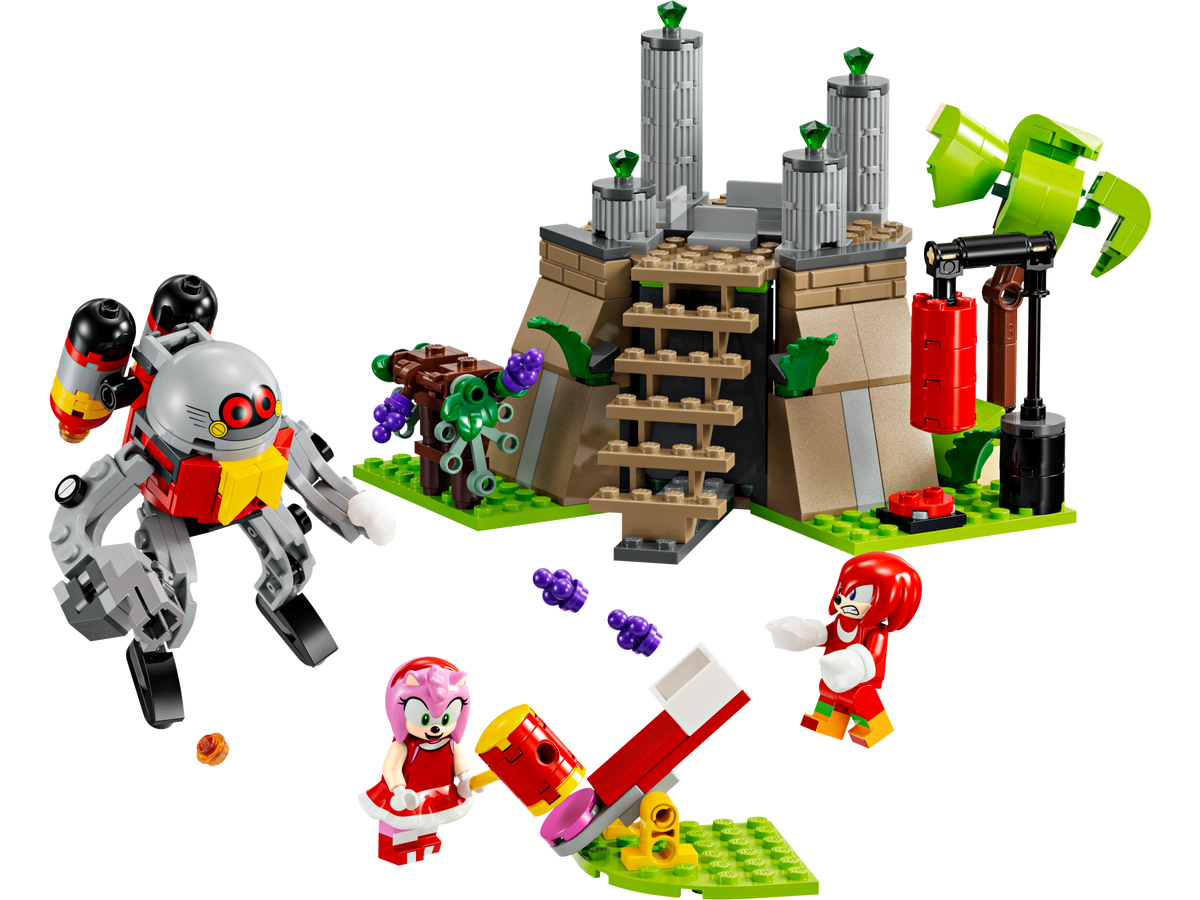 76998 Knuckles and the Master Emerald Shrine (Retired) LEGO Sonic product image 2, provided for visual reference and product