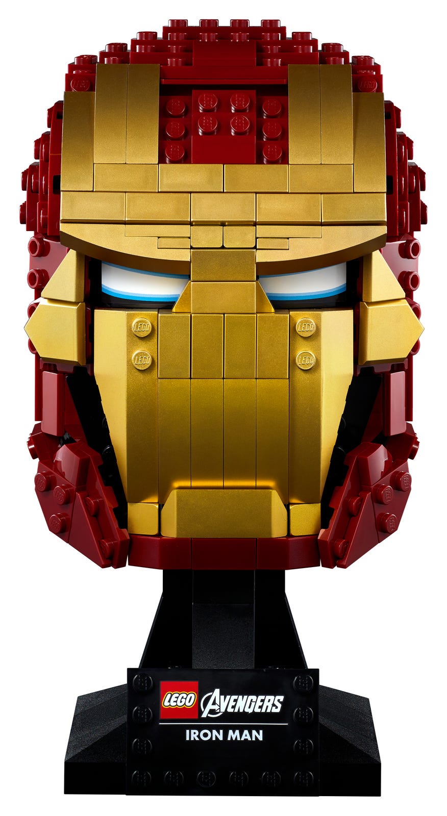 76165 Iron Man Helmet (Retired) LEGO Super Heroes product image 2, provided for visual reference and product detail review