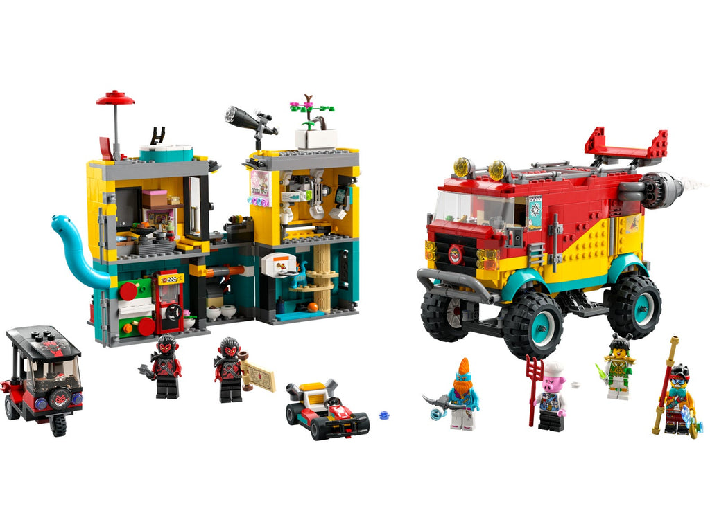 80038 Monkie Kid's Team Van (Retired) LEGO Monkie Kid product image 2, provided for visual reference and product detail