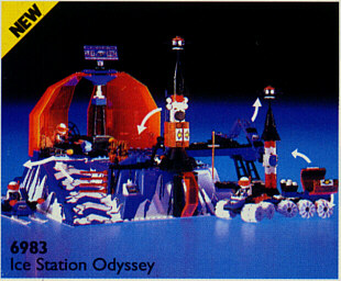 6983 Ice Station Odyssey (Retired) LEGO Space product image 2, provided for visual reference and product detail review