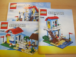 7346 Seaside House (Certified) LEGO Creator product image 2, provided for visual reference and product detail review