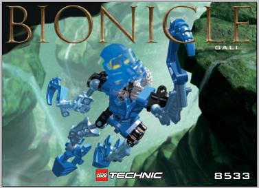8533 Gali (Certified) LEGO BIONICLE product image 2, provided for visual reference and product detail review
