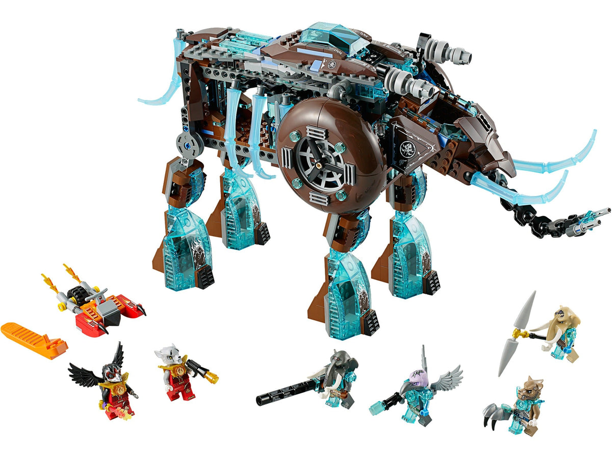 70145 Maula's Ice Mammoth Stomper (Retired) LEGO Legends of Chima product image 2, provided for visual reference and product