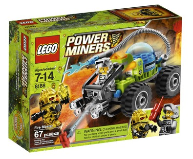 8188 Fire Blaster (Retired) LEGO Power Miners product image 1, provided for visual reference and product detail review