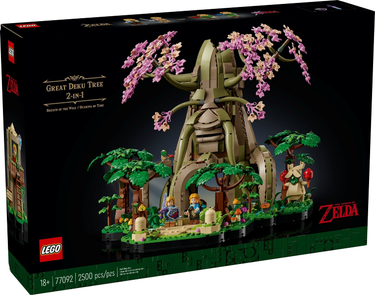 77092 Great Deku Tree 2-in-1 (Retired) LEGO The Legend of Zelda product image 1, provided for visual reference and product