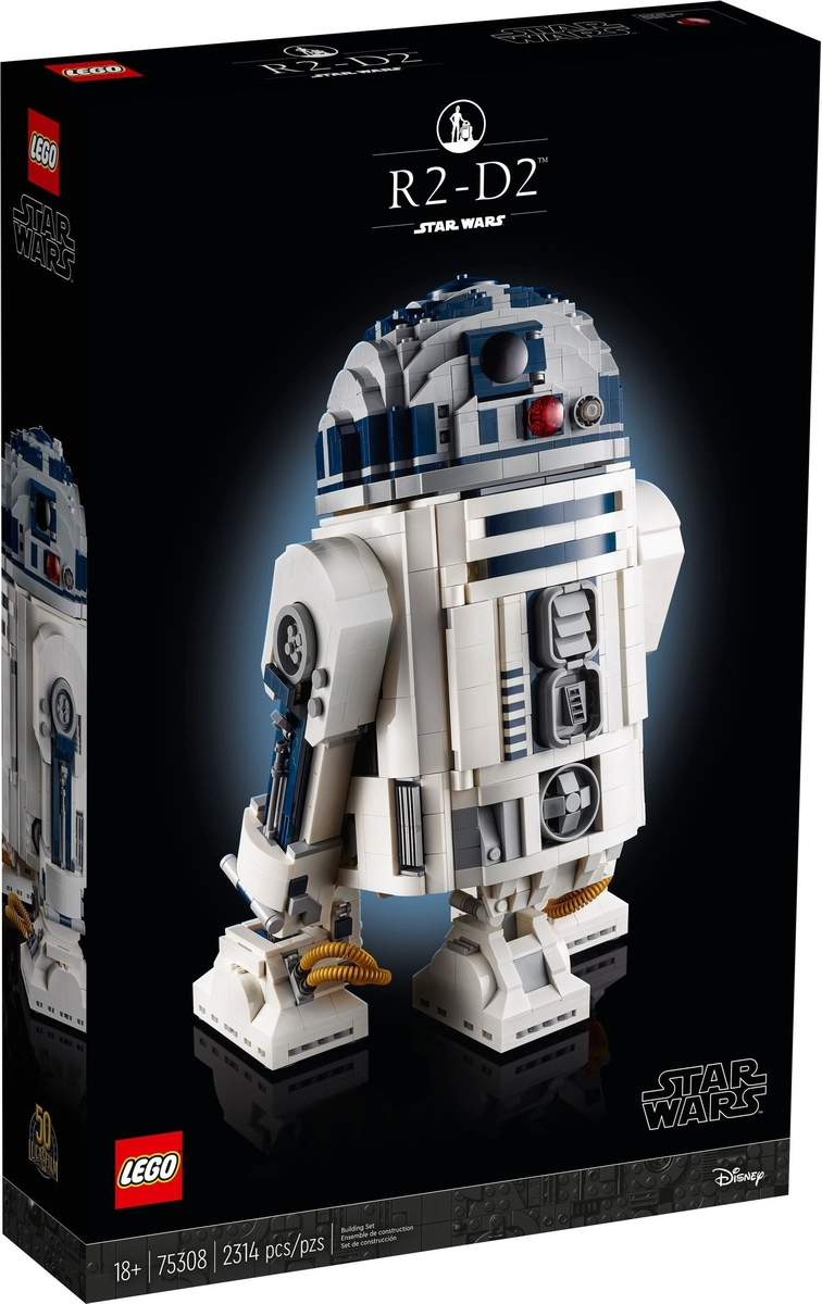 75308 R2-D2 (Retired) LEGO Star Wars product image 1, provided for visual reference and product detail review