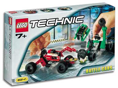 8241 Battle Cars (Retired) LEGO TECHNIC product image 1, provided for visual reference and product detail review