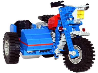 857 Motorbike with Sidecar (Retired) LEGO TECHNIC product image 1, provided for visual reference and product detail review