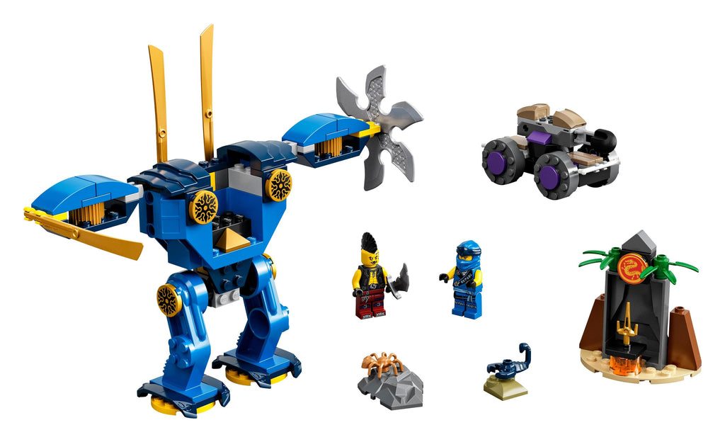 71740 Jay's Electro Mech (Retired) LEGO Ninjago product image 2, provided for visual reference and product detail review