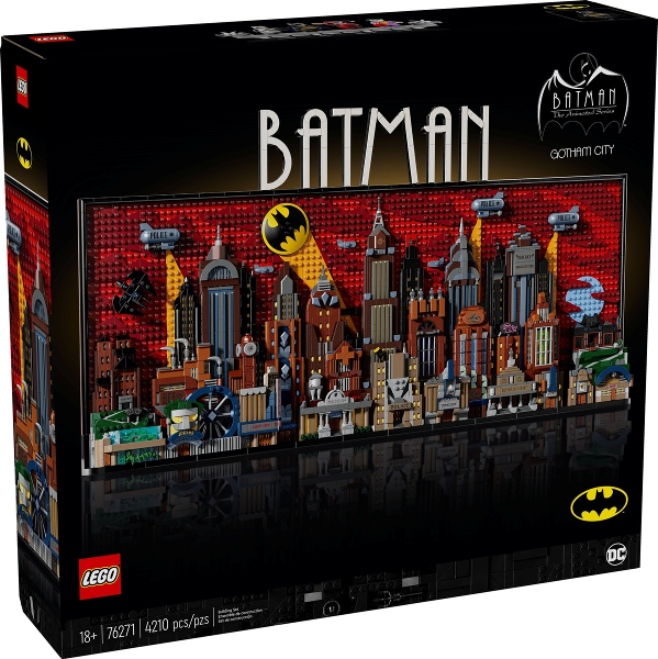 76271 Batman: The Animated Series Gotham City (Retired) LEGO Super Heroes product image 1, provided for visual reference and