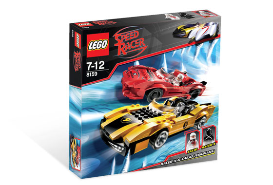 8159 Racer X & Taejo Togokhan (Retired) LEGO Speed Racer product image 1, provided for visual reference and product detail