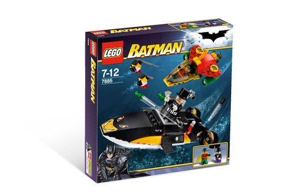 7885 Robin's Scuba Jet: Attack of The Penguin (Retired) LEGO Super Heroes product image 1, provided for visual reference and