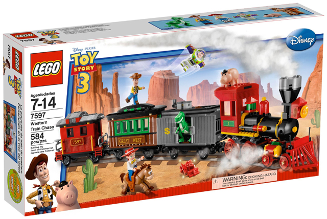 7597 Western Train Chase (Retired) LEGO Toy Story product image 1, provided for visual reference and product detail review