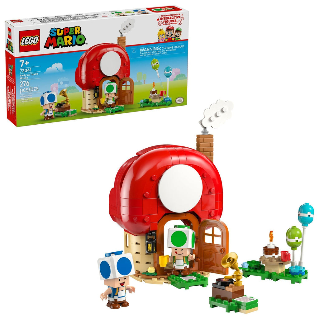 72041 Party at Toad's House - Expansion Set (Retired) LEGO Super Mario product image 2, provided for visual reference and