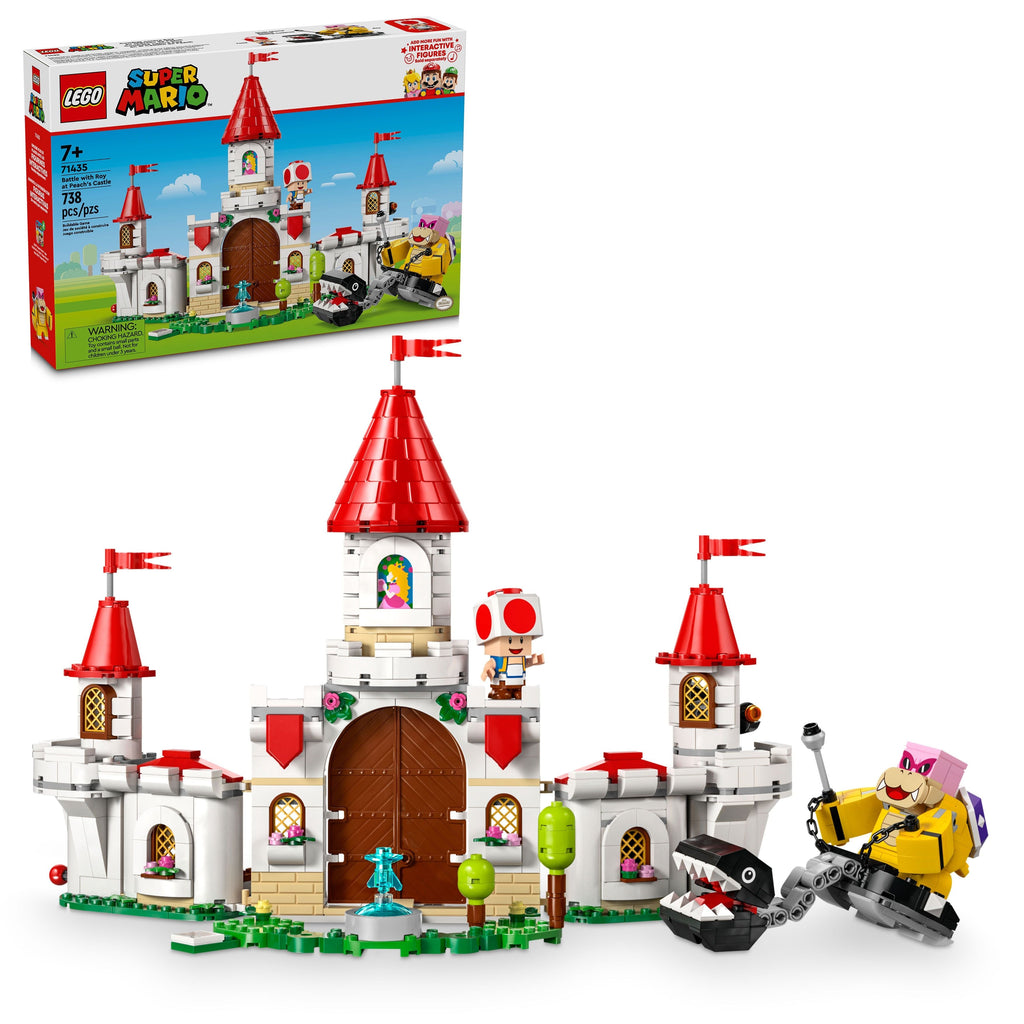 71435 Battle with Roy at Peach's Castle - Expansion Set (Retired) LEGO Super Mario product image 2, provided for visual