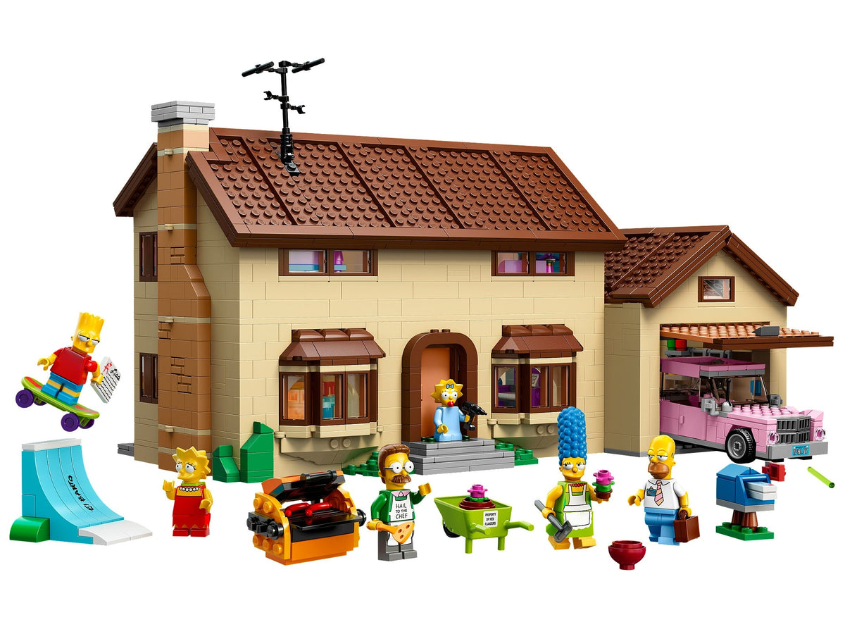 71006 The Simpsons House (Retired) LEGO Icons product image 2, provided for visual reference and product detail review
