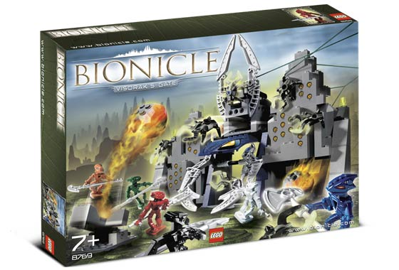 8769 Visorak's Gate (Retired) LEGO BIONICLE product image 1, provided for visual reference and product detail review