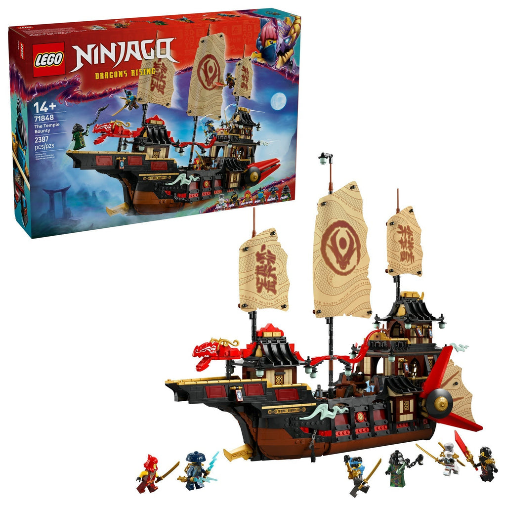 71848 The Temple Bounty (Retired) LEGO Ninjago product image 2, provided for visual reference and product detail review