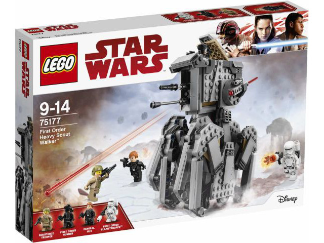 75177 First Order Heavy Scout Walker (Retired) LEGO Star Wars product image 1, provided for visual reference and product