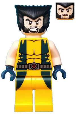 Wolverine - Hair, Dark Blue Hands (sh0017) product image 1, provided for visual reference and product detail review