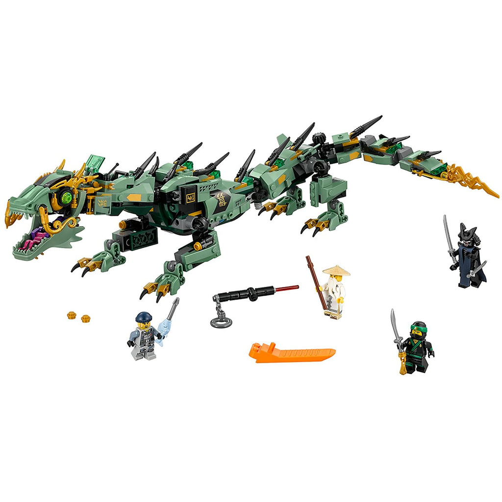 70612 Green Ninja Mech Dragon (Retired) LEGO The LEGO Ninjago Movie product image 2, provided for visual reference and