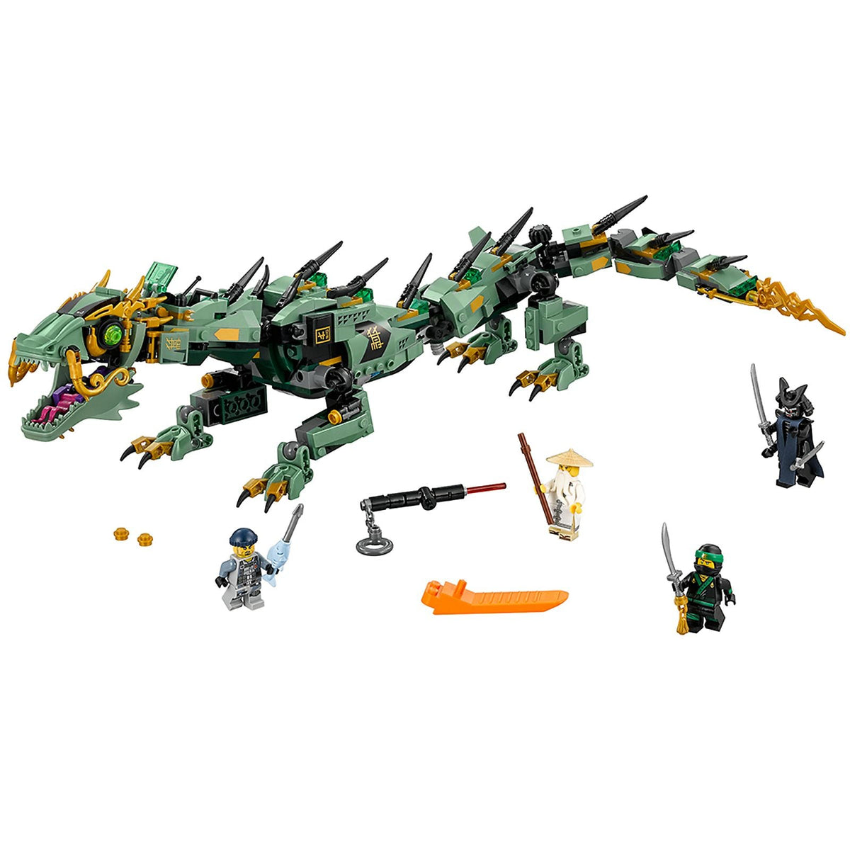 70612 Green Ninja Mech Dragon (Retired) LEGO The LEGO Ninjago Movie product image 2, provided for visual reference and
