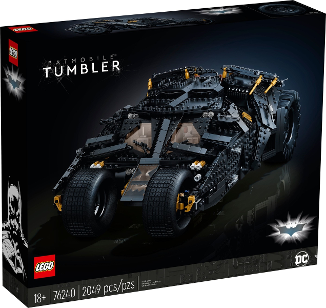 76240 Batmobile Tumbler (Retired) LEGO Super Heroes product image 1, provided for visual reference and product detail review