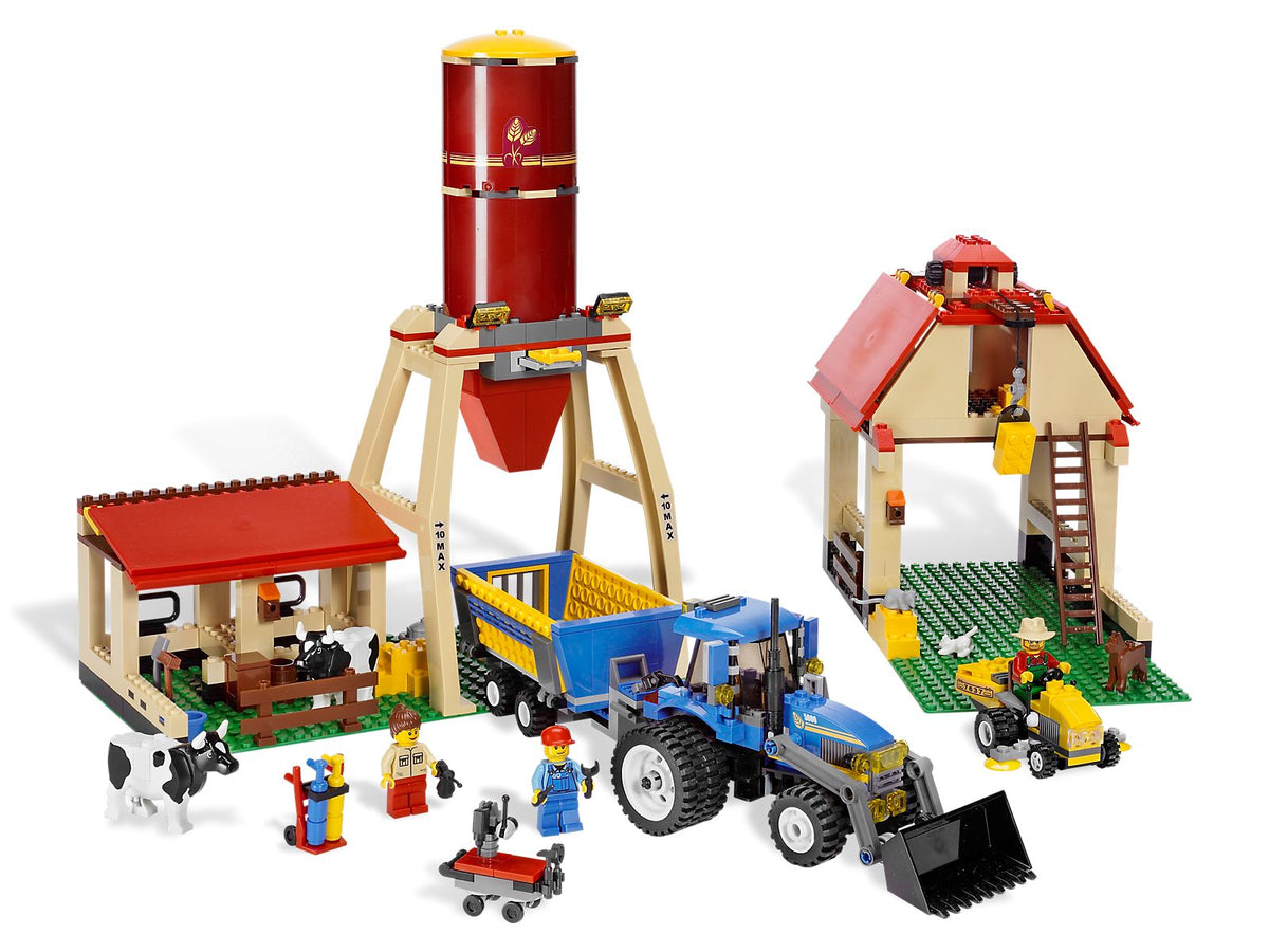 7637 Farm (Retired) LEGO City product image 2, provided for visual reference and product detail review