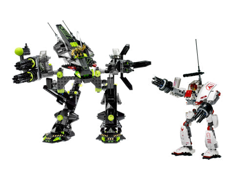 7713 Bridge Walker vs. White Lightning (Retired) LEGO Exo-Force product image 2, provided for visual reference and product
