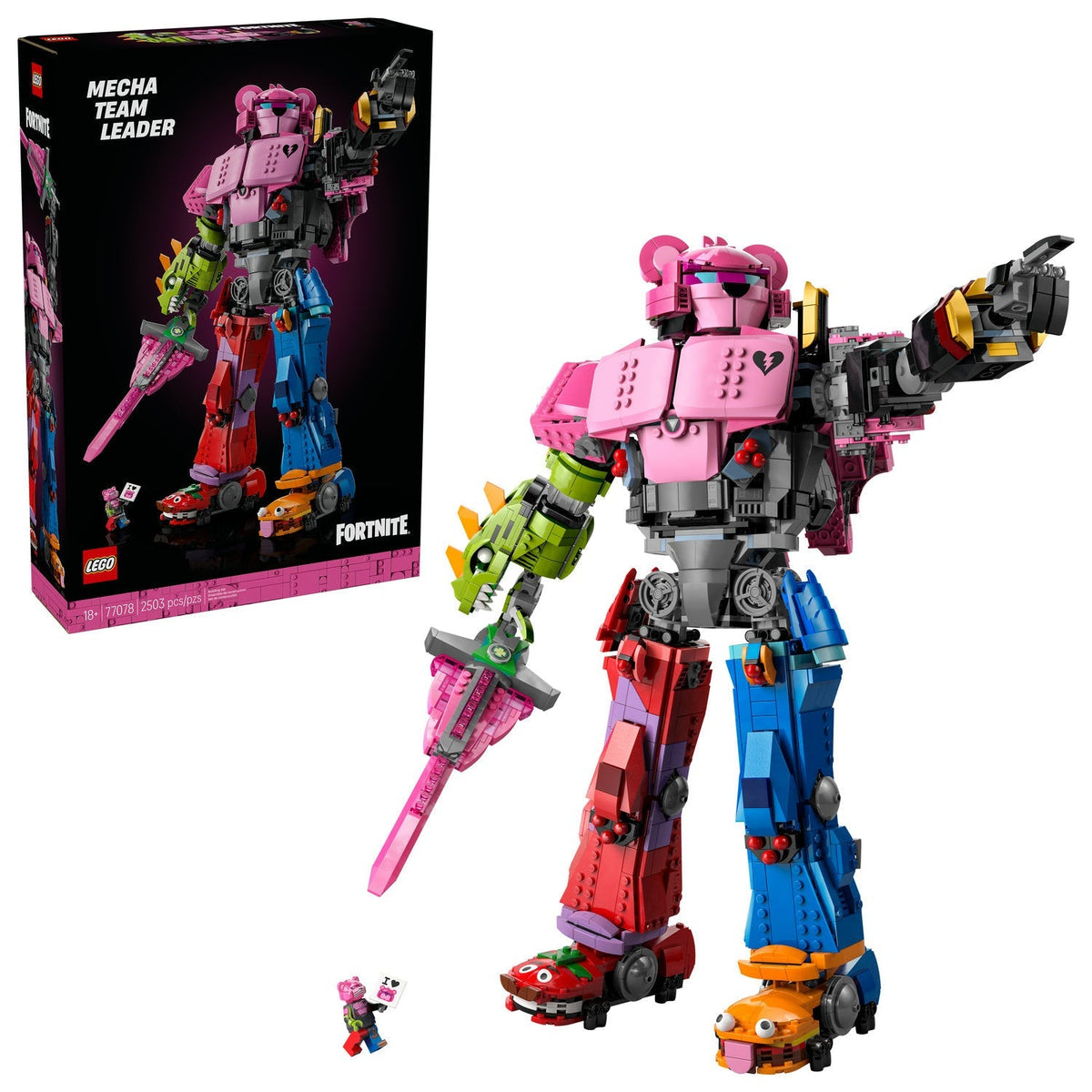 77078 Mecha Team Leader (Retired) LEGO Fortnite product image 2, provided for visual reference and product detail review