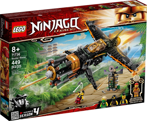 71736 Boulder Blaster (Retired) LEGO Ninjago product image 1, provided for visual reference and product detail review