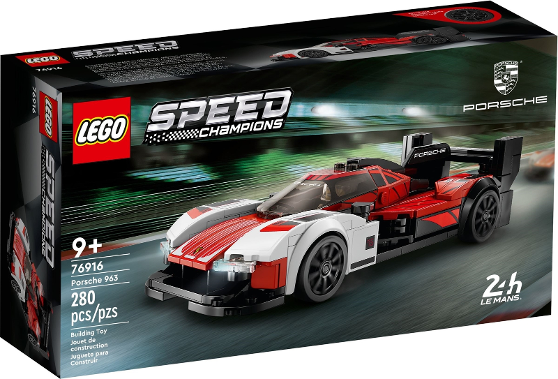 76916 Porsche 963 (Retired) LEGO Speed Champions product image 1, provided for visual reference and product detail review