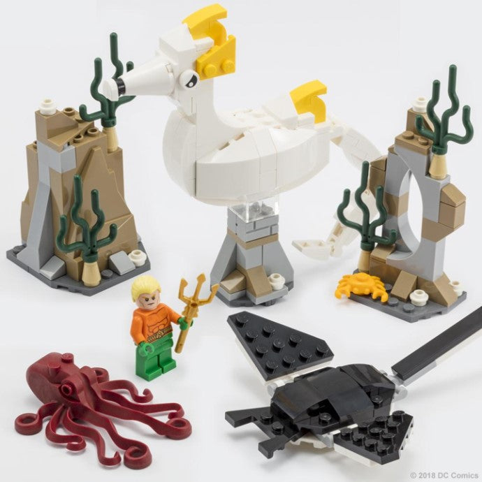 75996 Aquaman & Storm (Comic-Con Exclusive) (Retired) LEGO Super Heroes product image 1, provided for visual reference and
