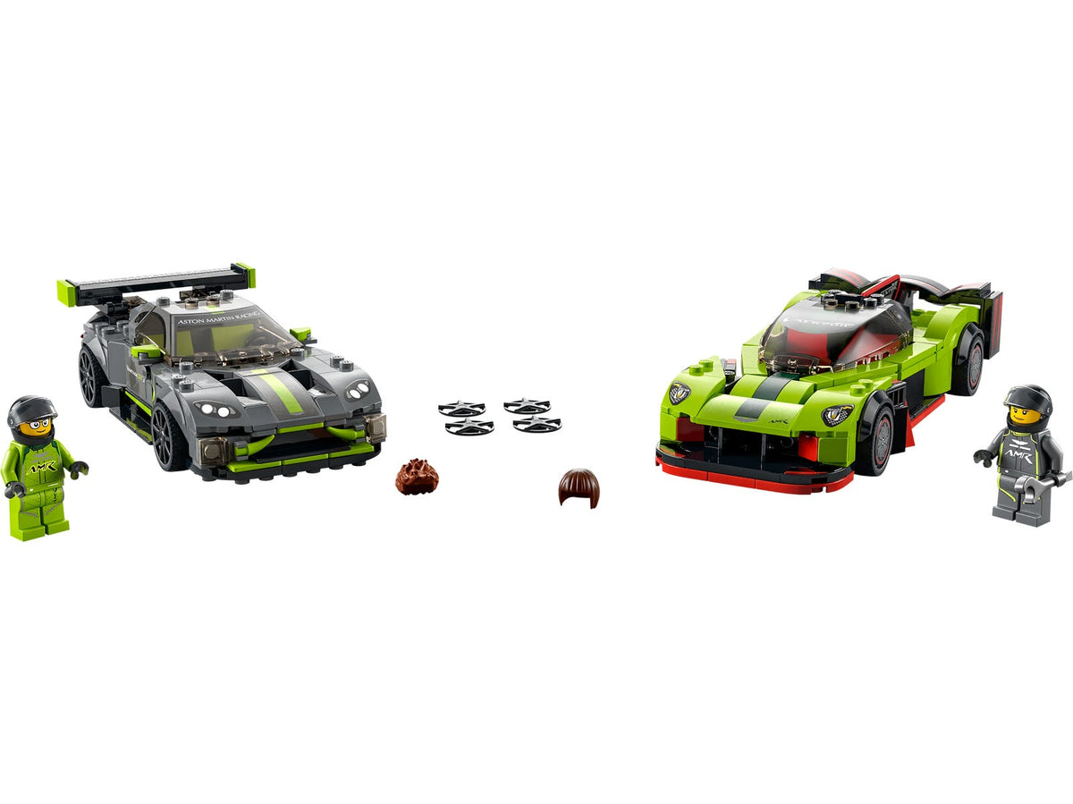 76910 Aston Martin Valkyrie AMR Pro and Aston Martin Vantage GT3 (Retired) LEGO Speed Champions product image 2, provided
