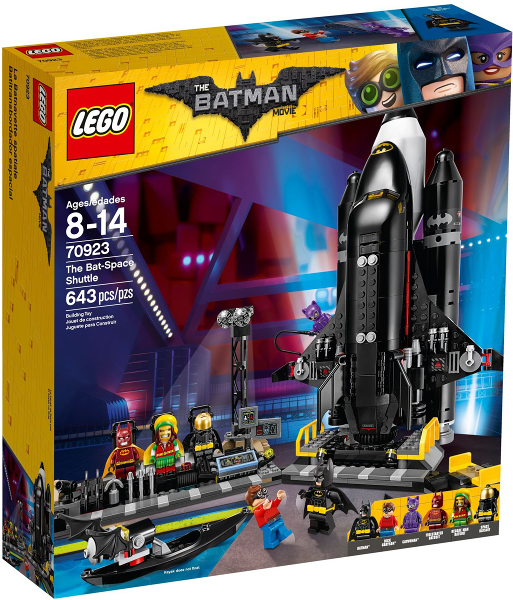 70923 The Bat-Space Shuttle (Retired) LEGO The LEGO Batman Movie product image 1, provided for visual reference and product