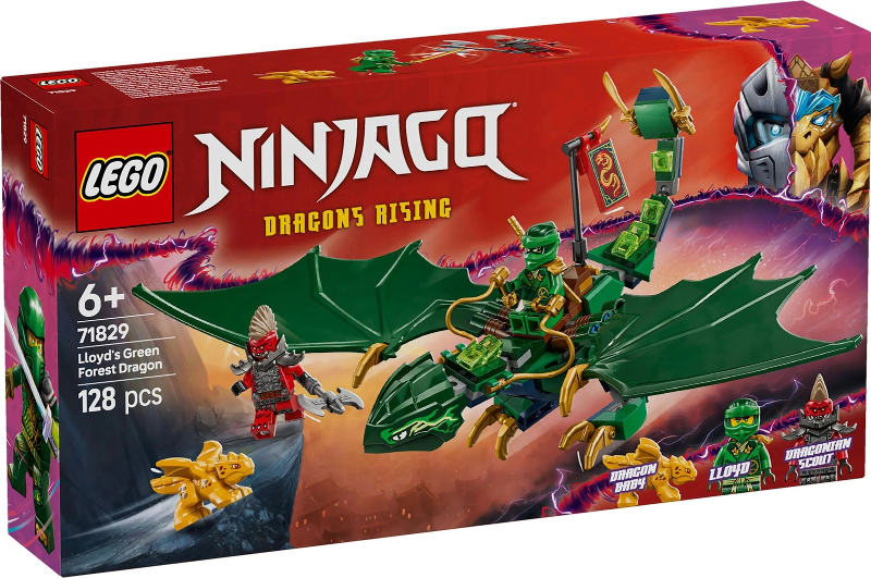 71829 Lloyd's Green Forest Dragon (Retired) LEGO Ninjago product image 1, provided for visual reference and product detail