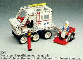 8660 Arctic Rescue Unit (Retired) LEGO TECHNIC product image 2, provided for visual reference and product detail review