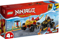 71789 Kai and Ras's Car and Bike Battle (Retired) LEGO Ninjago product image 1, provided for visual reference and product