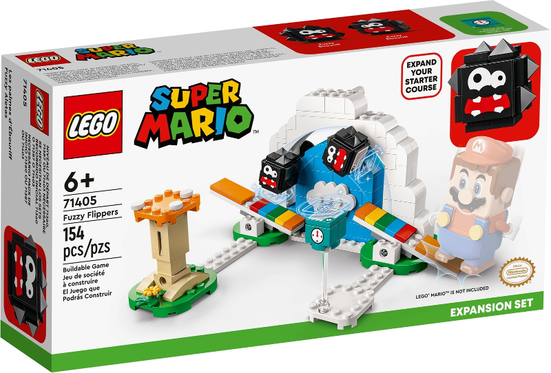 71405 Fuzzy Flippers - Expansion Set (Retired) LEGO Super Mario product image 1, provided for visual reference and product