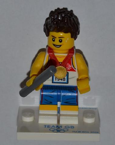 Relay Runner - Team Great Britain Series Collectible Minifigure (coltgb-3) product image 2, provided for visual reference