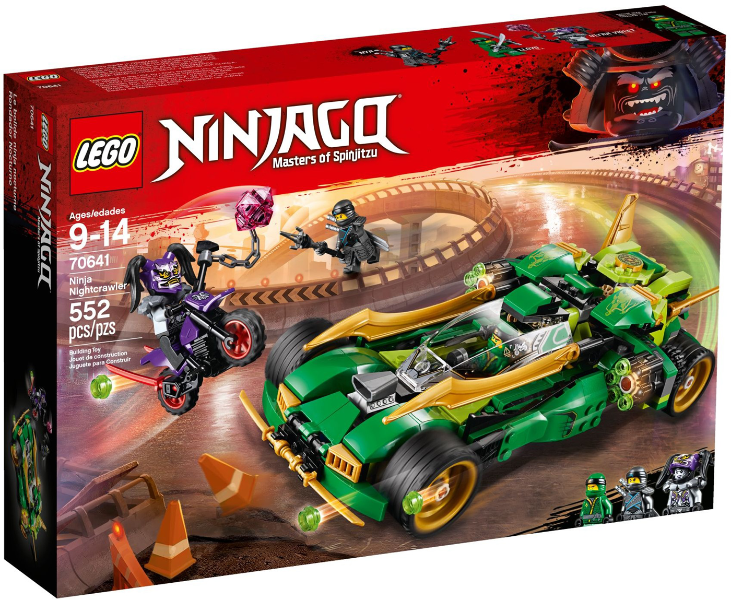 70641 Ninja Nightcrawler (Retired) LEGO Ninjago product image 1, provided for visual reference and product detail review