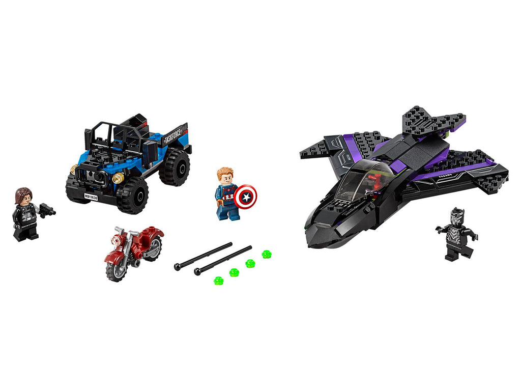 76047 Black Panther Pursuit (Retired) LEGO Super Heroes product image 2, provided for visual reference and product detail