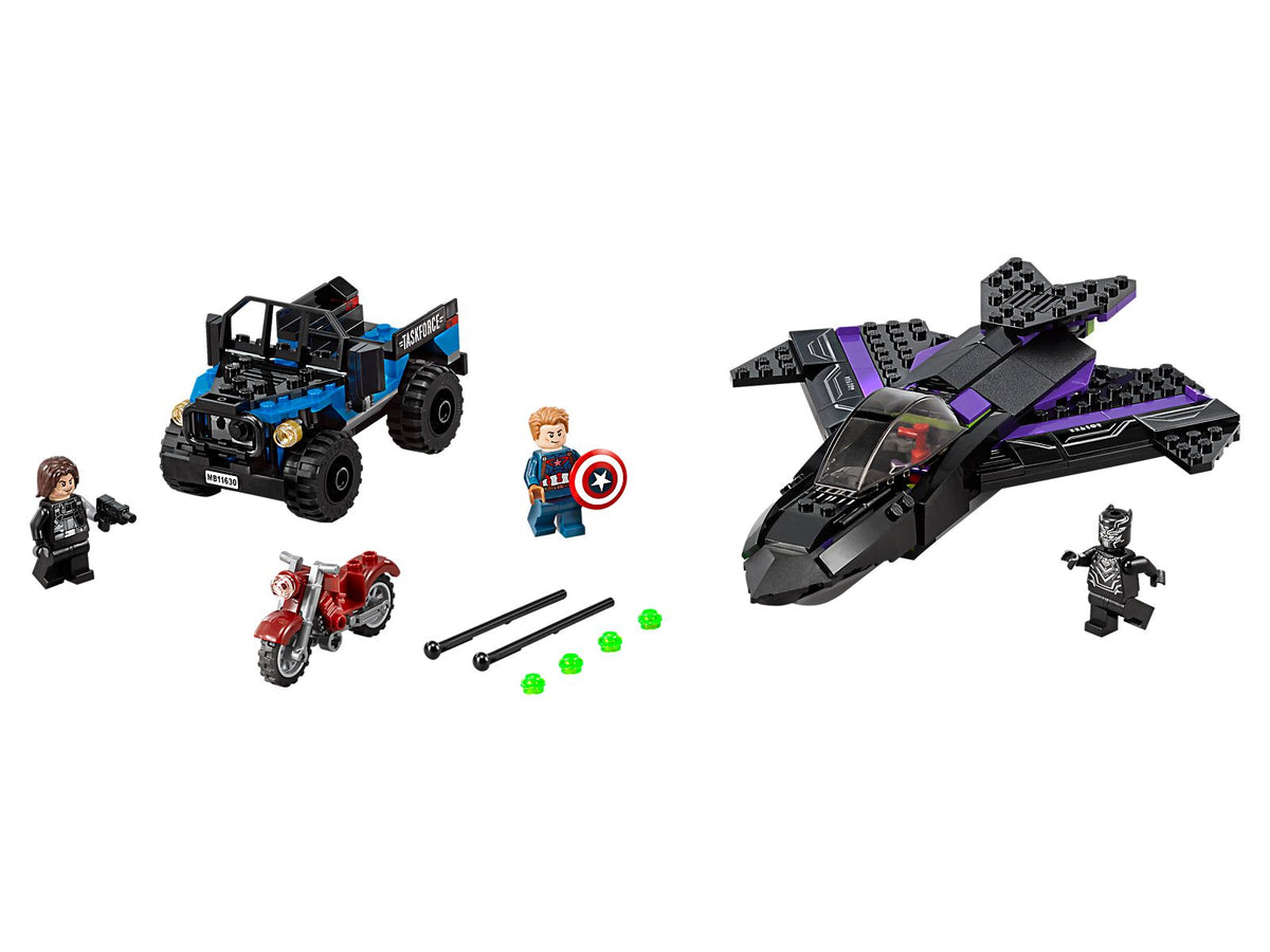 76047 Black Panther Pursuit (Retired) LEGO Super Heroes product image 2, provided for visual reference and product detail